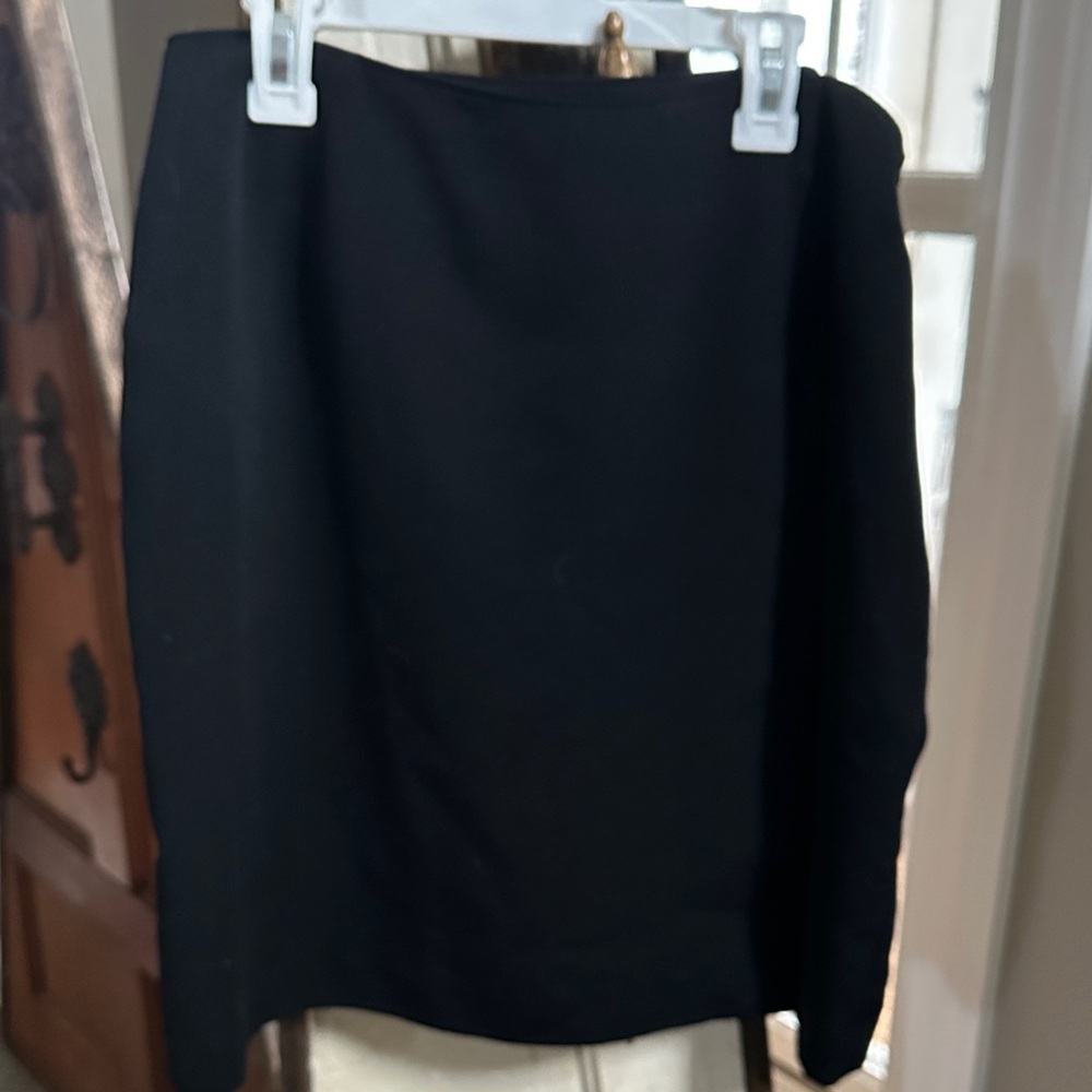 Geoffrey Beene Black Pencil Skirt